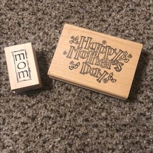 Mother’ Day Rubber Stamps